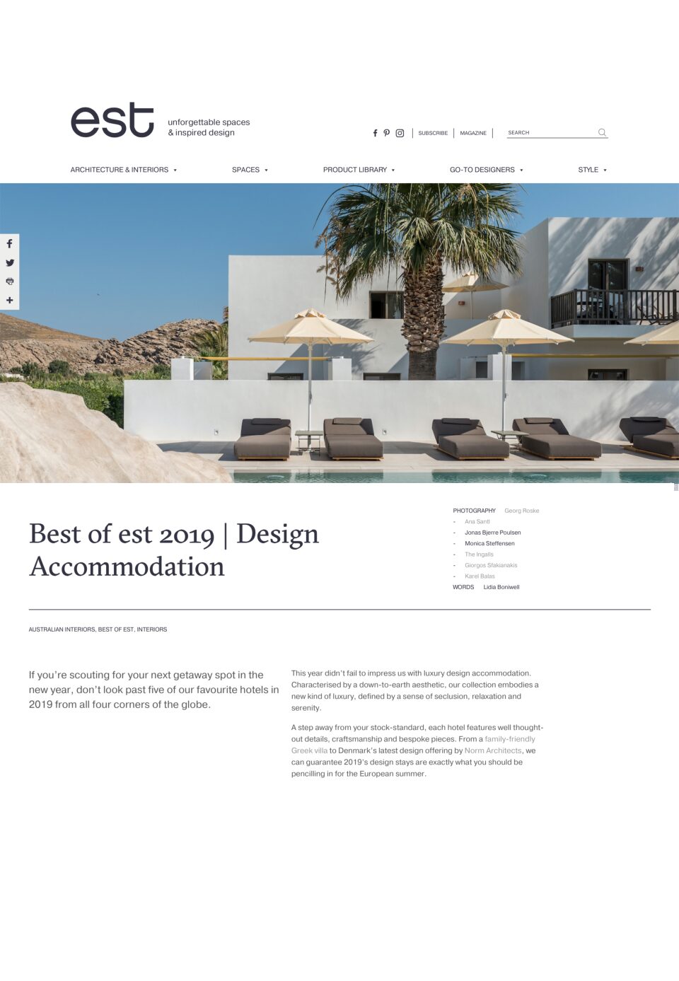 Est Living – Best Of Est 2019