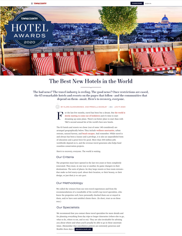 Town & Country –  June 2020