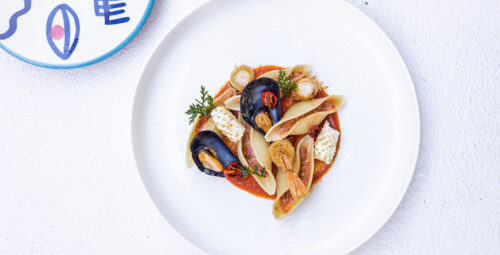 Seafood ‘pastitsio’(5)
