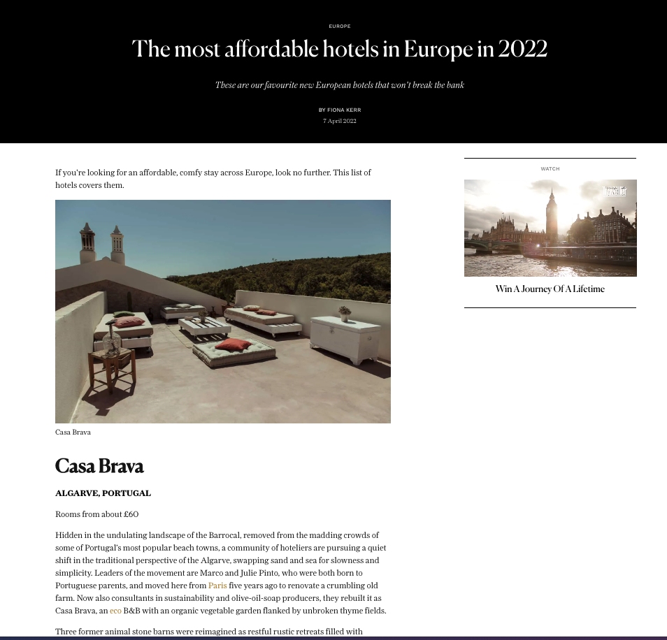 Condé Nast Traveller – April 2022
