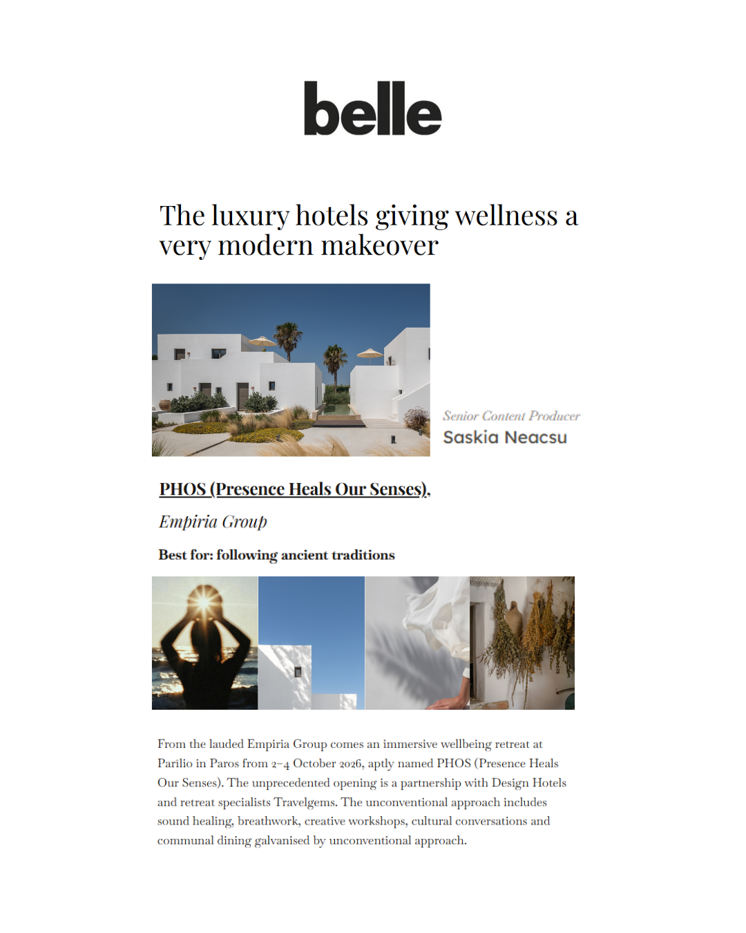Belle Magazine (AUS) – July 2026